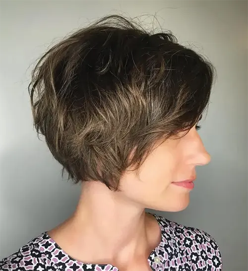 Cabelo Curto em Camadas: Messy Pixie Cabelo Curto em Camadas: Messy Pixie